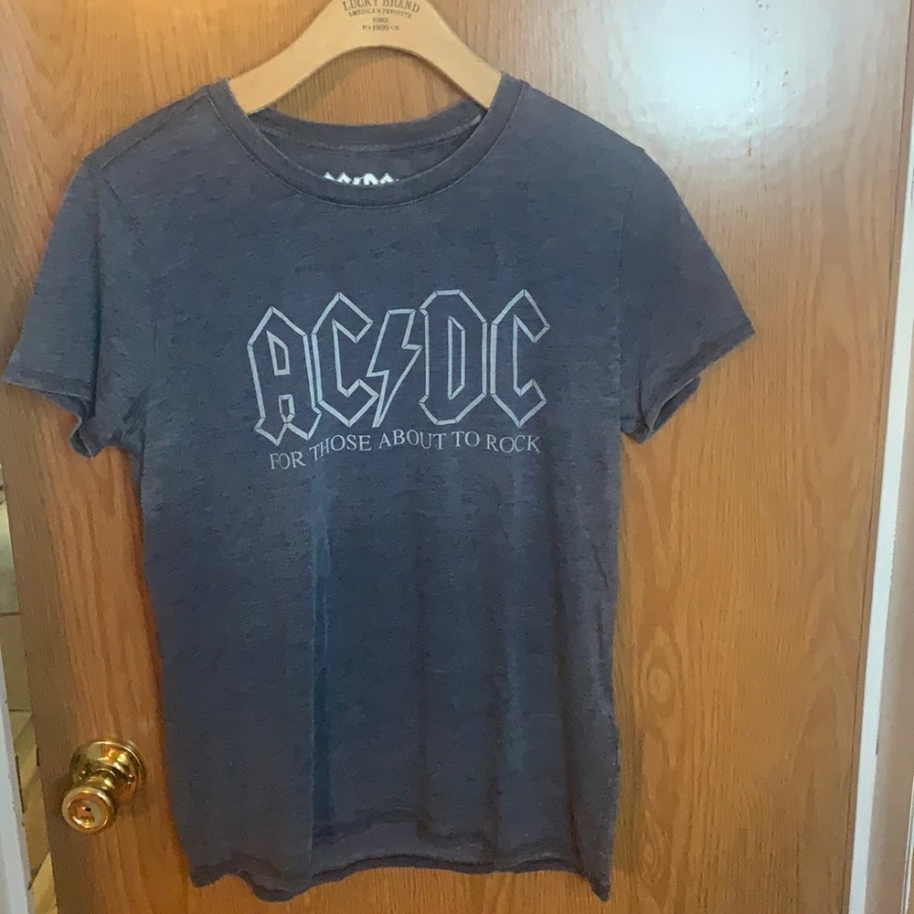Lucky Brand Graphic Tee- AC/DC